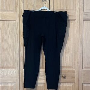 Carhartt Black Leggings Side Zipper Pocket Utility Pocket